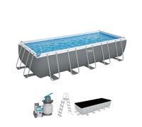 Bestway Juego de Piscina Rectangular de 21' x 9' x 52"/6.40 MX 2.74 MX 1.32 m