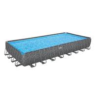 Bestway Juego de Piscina Rectangular de 31'4" x 16' x 52"/9.56 MX 4.88 MX 1.32 m