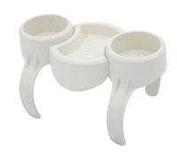 Bestway Lay-Z-Spa Soporte para bebidas, 26,5 x 13,5 x 23, color blanco