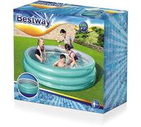 Bestway Piscina 3 Anillos Para Niños Efecto Metal 201x53cm