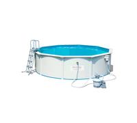 Bestway Piscina chapa acero redonda Ø 460 x 120 cm. Blanco