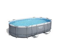 Bestway Piscina Exterior Terra Power Steel, Gris