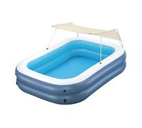 Bestway Summer Bliss Piscina Familiar con Sombra, 8'4' x 70' x 55'/2,54 MX 1,78 MX 1,40 cm