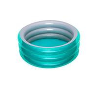 Bestway - Piscina Hinchable Infantil Big Metallic 3-Ring Pool 150x53 cm