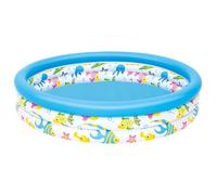 BESTWAY Piscina Infantil Hinchable Reef Crew Ø122x25 cm Azul
