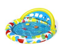 Bestway Piscina Infantil, Juego Splash & Learn para bebés y niños pequeños, Mult