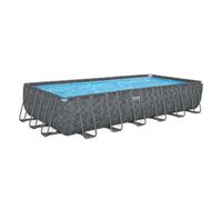 Bestway piscina rectangular APX 365 956x488 cm con estructura filtro escalera