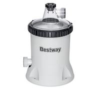 Bestway Polysphere GS DEKRA - Bomba de filtro (5678 l/h, 110 W, 220-240 V, para piscinas de 1100 a 31700 litros, bolas de filtro de 240 g, mangueras, conectores de 38 mm de diámetro)