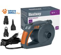 Bestway POWER GRIP BOMBEO ELÉCTRICO + 3 Adaptadores, Inflables Mar Piscina 62164