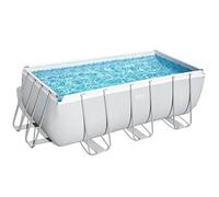 BESTWAY Power Steel - Pila de Acero, Color Gris