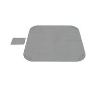 BESTWAY Protector de Suelo y Patio para Jacuzzi Lay-Z-SPA 196x196 cm Gris