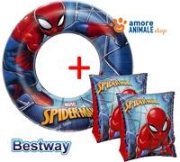 Bestway Salvavidas Niños SPIDER-MAN → 56 Cm - Inflables Mar, Piscina / 98003