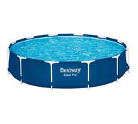 BESTWAY Set de piscina desmontable tubular »Steel Pro« con bomba de filtrado Ø 366 x 84 cm.