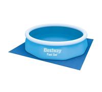 BESTWAY Tapiz Protector de Suelo 335x335 cm para Piscinas Desmontables Azul