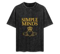 bestwishes Simple Minds Mens Black T-Shirt XL