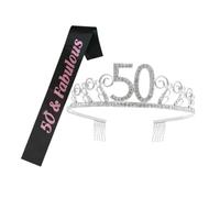 BESTYASH 1 Juego Coroa Cumpleaños Accesorio de Fiesta Celebraciones Peine del Cumpleaños