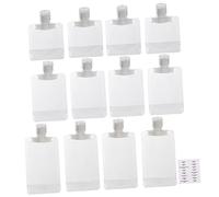 BESTYASH 1 Juego Viaje Rellenables Dispensadores Exprimibles para Lociones Champú y Cosméticos con Etiquetas para Almacenamiento Casa