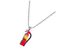 BESTYASH 1 Pc collar de extintor de incendios joyas pila collar de extintor de novedad talón collar collar de colgante para colgar en el cuello Collar atractivo aleación