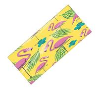 BESTYASH 1 Pieza Alfombra Flamingo Antideslizante para Entrada Cocina y Baño Felpudo con Diseño de Lavable y Resistente al Desgaste