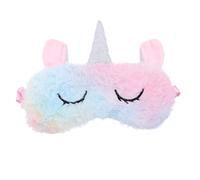 BESTYASH 1 Pieza antifaz para dormir bajo máscara Durmiendo resto del sueño del tapa de ojos sombra de ojos de siesta dormir con los ojos vendados Felpa Vistoso