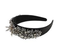 BESTYASH 1 Pieza Baroque Style Diamond Decor Headband For Women Charming Headdress Hair Accessory Elegant Hair Tying For Daily Use