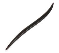 BESTYASH 1 Pieza Horquilla de ébano palillos para cabello largo palos de alfiler boda femenino antiguo horquilla de mujer palo de pelo sencillo moño bollo updo palillo Sándalo Negro