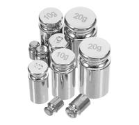 BESTYASH 10 piezas Pesos de Calibración de Precisión para Básculas para Joyería y Propósitos Educativos Eliminación de Errores de Medición