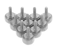 BESTYASH 10 Tornillos Moleteados Redondos de Bloqueo M1.6 X 5 Mm para Calibradores Vernier, Perillas de Sujeción Antiaflojamiento, Accesorios Metálicos Industriales, 10 Piezas, Uso