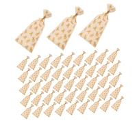 BESTYASH 100 Bolsas Para Envolver Dulces: Bolsas Para Empaquetar Bocadillos Con Lazos Giratorios Para Recuerdos De Fiestas, Cumpleaños Y Decoraciones Navideñas.