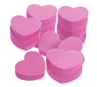 BESTYASH 100 Piezas Bloque Limas Uñas Doble Cara para Manicura Pedicura Unidades Esponja Pulidora Portátil para Uñas Naturales Salón y Hogar