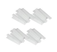 BESTYASH 100 Piezas estuche para brochas de maquillaje Cubrir brocha de maquillaje neto protector maquillaje con pincel de rubor trizse un Pinceaux Filet Pour Pinceaux Filet Blanc blanco