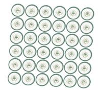 BESTYASH 100piezas Mascarilla De Pepino Para Ojos De No Hogar Transpirable y Portátil Lámina De Papel Para Mascarilla Ocular