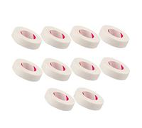 BESTYASH 10rollos Cinta Aislante Para Pestañas Transpirable De Tela De Cinta Para Extensiones De Pestañas Para Separar Aplicación