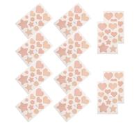 BESTYASH 12 Parches Beige para Cubrir Cicatrices Papel de Transferencia de Agua Ultrafino, Invisibles y Adecuados para Tejido Sensible, Maquillaje Temporal para Uso Diario