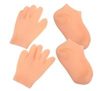 BESTYASH 1Juego Guantes de Mano Hidratantes y Calcetines Humectantes Mujeres de Reutilizable y Transpirable el Cuidado de Manos y Pies Secos