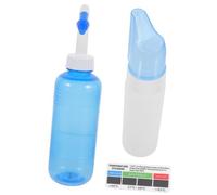 BESTYASH 1juego Lavado Nasal Para Adultos y Niño Niña Limpiador De Nariz Portátil Botella De Spray y Para Aliviar Congestión Nasal y Mantener Hábitos Saludables