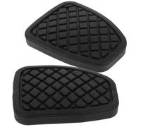 BESTYASH 2 cubiertas de pedal para coche antideslizantes y de embrague, fácil instalación, agarre mejorado, compatible con la mayoría de los vehículos