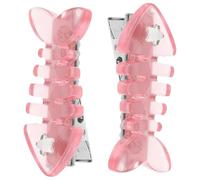 BESTYASH 2 Horquillas Pequeñas Con Diseño De Espina De Pescado Para Cabello Fino Accesorios Para El Cabello De Niñas Pinzas Para El Cabello Con Broche Pinzas Para El Cabello De Hueso
