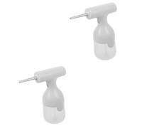BESTYASH 2 Juegos de gel limpiador baño dispensador fabricante de espumas limpiadoras fabricante de espuma facial botella de espuma ABS.PP.