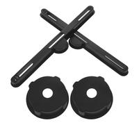 BESTYASH 2 Juegos Plastic Cup Holders Card Slot Organizers For Laptop Bed Table Attachments Compatible with Folding Desk and Sofa Couch Desks Minimalist Design