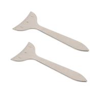 BESTYASH 2 Pcs Herramienta De Medición De La Regla De La Regla De La Regla De Medición De La Regla De Medición De Ojo De Acero Inoxidable Para La Herramienta De Medición