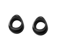 BESTYASH 2 Piezas Anillo De Masaje De Cuerno Circulación Shiatsu Hombre Masaje Muscular Herramienta Músculo Mensajero De Uso De Salón Anillo De Pedicura Salón De Uso Negro Cuernos