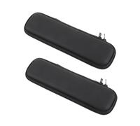 BESTYASH 2 Piezas Caja De Cepillo De Eléctrico Protector De Cepillo De Tapa De Cubierta del Cepillo De De Viajes Unidad De DVD Externa Alinear Black Eva