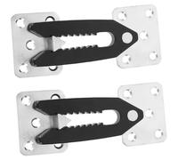BESTYASH 2 Piezas Conectores para Sofá Seccional Clips Prácticos para Muebles Fijadores Resistentes para Unión de Sofás y Camas Accesorios Duraderos y Seguros para Salón y Dormitorio