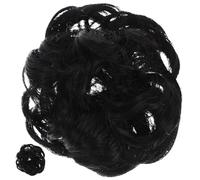 BESTYASH 2 Piezas De Pelucas De Imitación Accesorios Para El Cabello Extensiones De Moños Para Mujer Marrón Wow Postizo Falso Extensión De Moño Despeinado Accesorios Para Recogidos