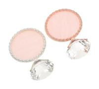 BESTYASH 2 Piezas Expositores de Arte de Uñas Estantes para Exhibir Arte de Uñas Soporte para Prensar Muestras para Salón Accesorios para Exhibir