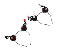 BESTYASH 2 Piezas Halloween Eyeball Headband Set Large Monster Costume Headwear For Party And Cosplay Comfortable Elastic Scary Eye Headdress