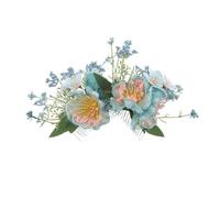 BESTYASH 2 Piezas Hawaiian Plumeria Hibiscus Hair Clips Tropical Silk Flower Hairpin For Bridesmaids Beach Wedding Luau Party Summer Accessories