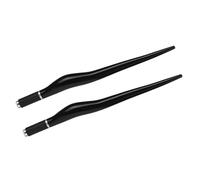 BESTYASH 2 Piezas Lápiz para Cejas Negro de Plástico Portátil para Tatuajes Precisos, Herramienta Manual Adecuado para Uso en Casa y Salones de Belleza