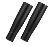 BESTYASH 2 piezas Manivela Giratoria Plegable Mango de Baquelita para Máquina Torno Ergonomía Compacta Antideslizante Fácil Almacenaje